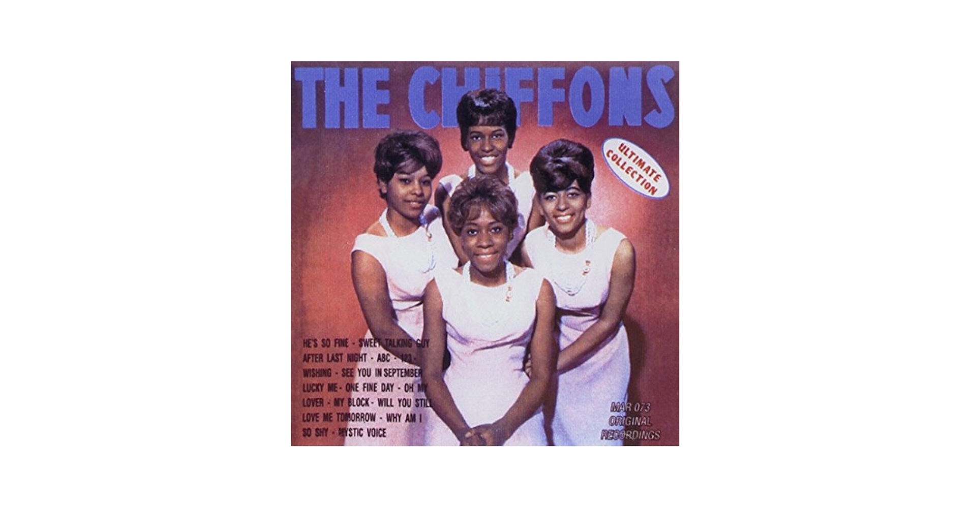 Amazon.com: Ultimate Collection: 0082551007325: The Chiffons